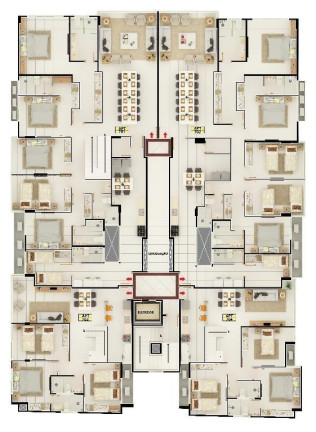 Imagem Apartamento com 3 Quartos à Venda, 96 m² em Camboinha - Cabedelo Imagem Apartamento com 3 Quartos à Venda, 96 m² em Camboinha - Cabedelo