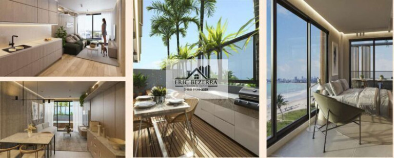 Imagem Flat com 1 Quarto à Venda, 33 m² em Intermares - Cabedelo Imagem Flat com 1 Quarto à Venda, 33 m² em Intermares - Cabedelo