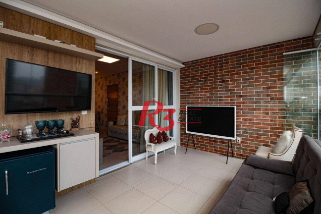 Imagem Apartamento com 3 Quartos à Venda, 127 m² em Boqueirão - Santos