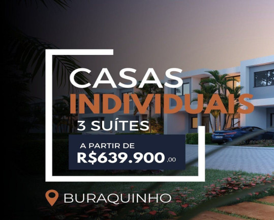 Imagem Casa com 3 Quartos à Venda, 100 m² em Buraquinho - Lauro De Freitas