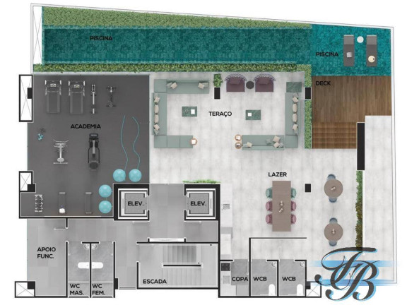 Imagem Apartamento com 1 Quarto à Venda, 36 m² em Tambaú - João Pessoa Imagem Apartamento com 1 Quarto à Venda, 36 m² em Tambaú - João Pessoa