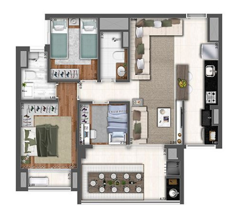 Imagem Studio com 1 Quarto à Venda, 26 m² em Vila Prudente - São Paulo Imagem Studio com 1 Quarto à Venda, 26 m² em Vila Prudente - São Paulo