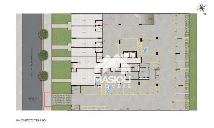 Imagem Apartamento com 3 Quartos à Venda, 79 m² em Itaparica - Vila Velha