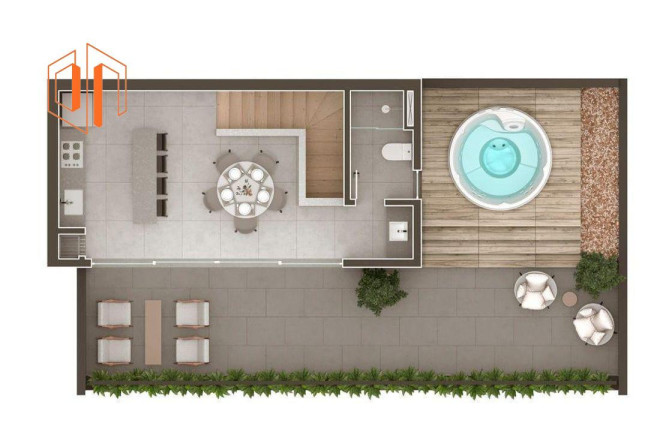 Imagem Cobertura com 3 Quartos à Venda, 150 m² em água Verde - Curitiba Imagem Cobertura com 3 Quartos à Venda, 150 m² em água Verde - Curitiba