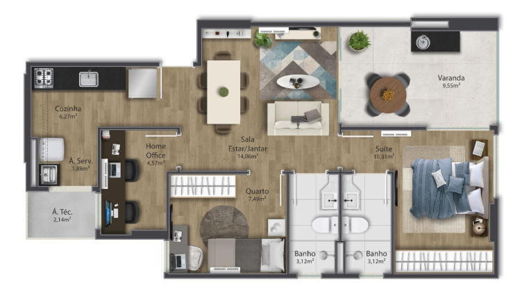 Imagem Imóvel com 3 Quartos à Venda, 103 m² em Praia De Itaparica - Vila Velha Imagem Imóvel com 3 Quartos à Venda, 103 m² em Praia De Itaparica - Vila Velha