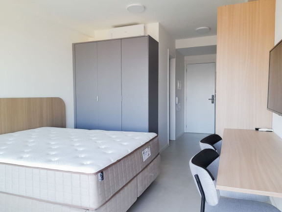 Imagem Apartamento com 1 Quarto para Alugar, 30 m² em Moema - São Paulo