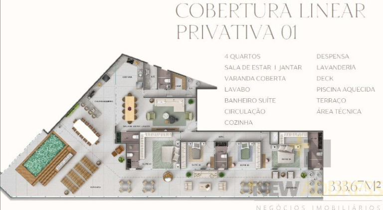 Imagem Apartamento com 4 Quartos à Venda, 333 m² em Jardim Da Penha - Vitória Imagem Apartamento com 4 Quartos à Venda, 333 m² em Jardim Da Penha - Vitória