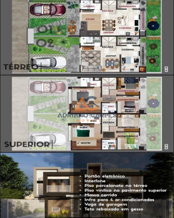 Imagem Imóvel com 3 Quartos à Venda, 124 m² em Armação - Penha Imagem Imóvel com 3 Quartos à Venda, 124 m² em Armação - Penha