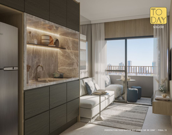 Imagem Studio com 1 Quarto à Venda, 29 m² em Saúde - São Paulo Imagem Studio com 1 Quarto à Venda, 29 m² em Saúde - São Paulo