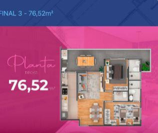 Imagem Apartamento com 2 Quartos à Venda, 77 m² em Tupi - Praia Grande