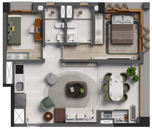 Imagem Apartamento com 2 Quartos à Venda, 70 m² em Jardim Paulista - São Paulo Imagem Apartamento com 2 Quartos à Venda, 70 m² em Jardim Paulista - São Paulo