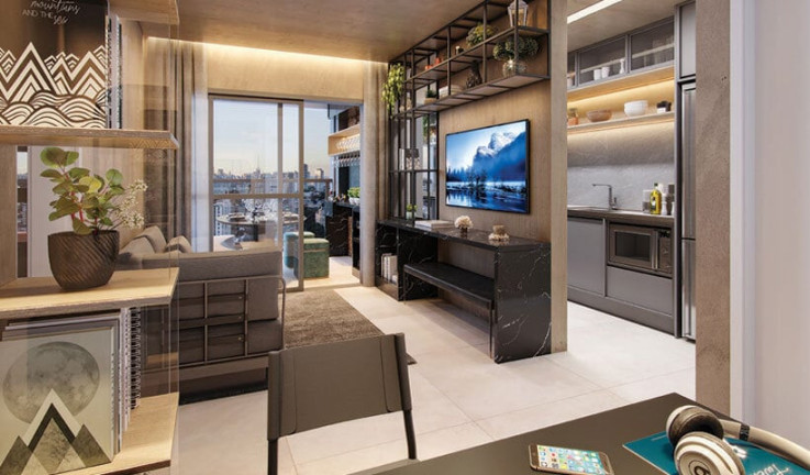 Imagem Apartamento com 1 Quarto à Venda, 30 m² em Ibirapuera - São Paulo