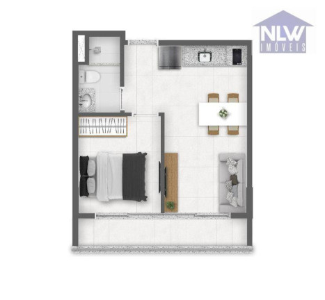Imagem Apartamento com 1 Quarto à Venda, 32 m² em Pinheiros - São Paulo Imagem Apartamento com 1 Quarto à Venda, 32 m² em Pinheiros - São Paulo