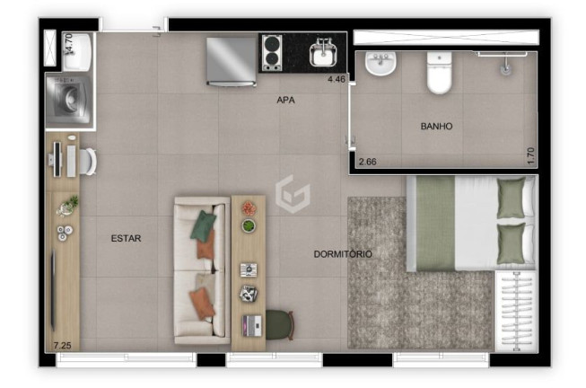 Imagem Apartamento com 1 Quarto à Venda, 25 m² em Mooca - São Paulo Imagem Apartamento com 1 Quarto à Venda, 25 m² em Mooca - São Paulo