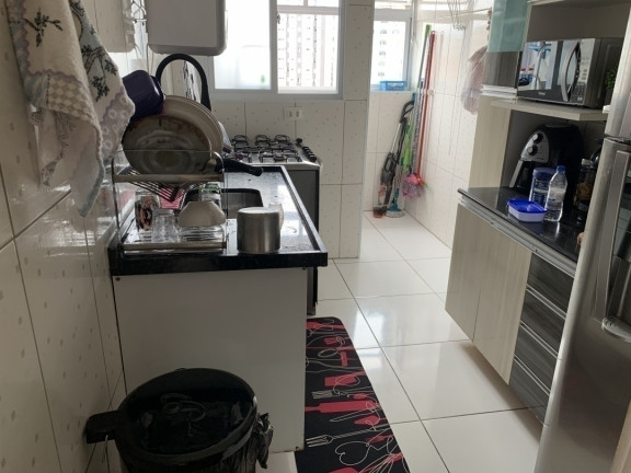 Imagem Apartamento com 1 Quarto à Venda, 50 m² em Centro - São Vicente Imagem Apartamento com 1 Quarto à Venda, 50 m² em Centro - São Vicente