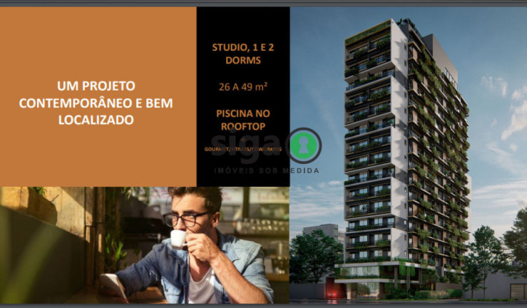 Imagem Apartamento com 1 Quarto à Venda, 27 m² em Vila Nova Conceição - São Paulo Imagem Apartamento com 1 Quarto à Venda, 27 m² em Vila Nova Conceição - São Paulo