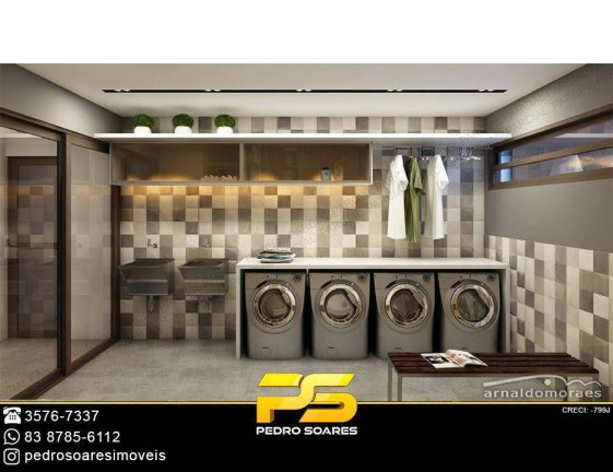 Apartamento com 2 Quartos à Venda, 33 m² em Intermares - Cabedelo
