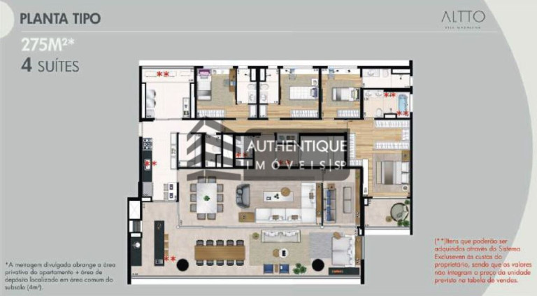 Imagem Apartamento com 4 Quartos à Venda, 275 m² em Vila Madalena - São Paulo Imagem Apartamento com 4 Quartos à Venda, 275 m² em Vila Madalena - São Paulo