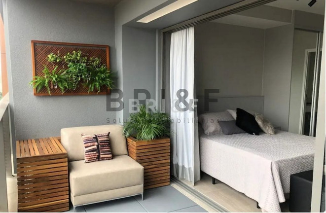 Imagem Apartamento com 1 Quarto para Alugar, 40 m² em Brooklin Paulista - São Paulo Imagem Apartamento com 1 Quarto para Alugar, 40 m² em Brooklin Paulista - São Paulo