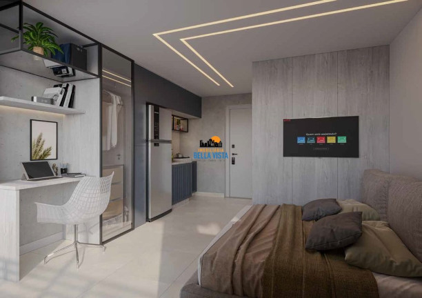 Imagem Apartamento com 1 Quarto à Venda, em Brooklin Paulista - São Paulo Imagem Apartamento com 1 Quarto à Venda, em Brooklin Paulista - São Paulo
