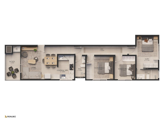 Imagem Apartamento com 3 Quartos à Venda, 129 m² em Armação Da Piedade - Governador Celso Ramos Imagem Apartamento com 3 Quartos à Venda, 129 m² em Armação Da Piedade - Governador Celso Ramos
