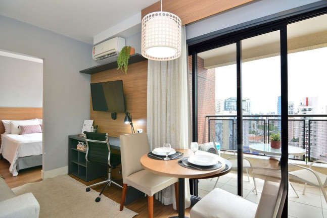 Imagem Apartamento com 1 Quarto para Alugar, 33 m² em Pinheiros - São Paulo