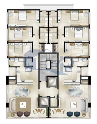 Imagem Apartamento com 3 Quartos à Venda, 130 m² em Centro - Torres Imagem Apartamento com 3 Quartos à Venda, 130 m² em Centro - Torres