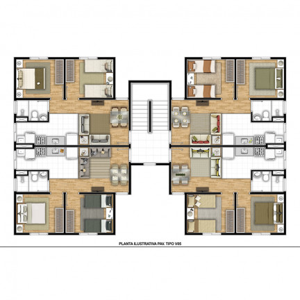 Imagem Apartamento com 2 Quartos à Venda, 52 m² em Loteamento Residencial Campina Verde - Campinas Imagem Apartamento com 2 Quartos à Venda, 52 m² em Loteamento Residencial Campina Verde - Campinas