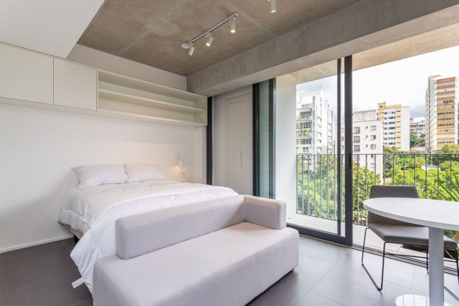 Apartamento com 1 Quarto para Alugar, 28 m² em Vila Madalena - São Paulo