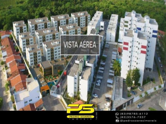 Apartamento com 2 Quartos à Venda, 53 m² em Bancários - João Pessoa