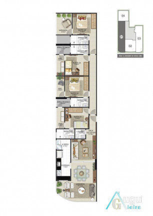 Imagem Apartamento com 4 Quartos à Venda, 141 m² em Centro - Guarapari