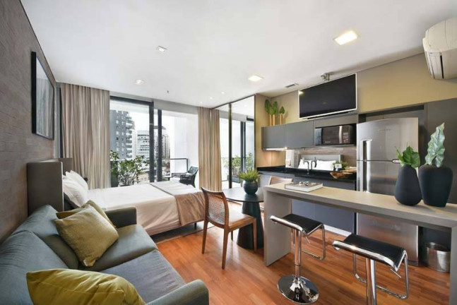 Apartamento com 1 Quarto à Venda, 35 m² em Vila Olímpia - São Paulo