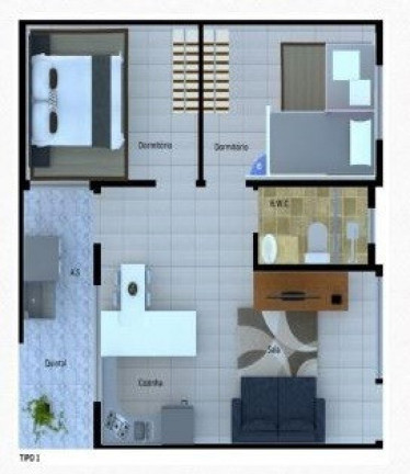 Imagem Apartamento com 2 Quartos à Venda, em Parada Xv De Novembro - São Paulo Imagem Apartamento com 2 Quartos à Venda, em Parada Xv De Novembro - São Paulo