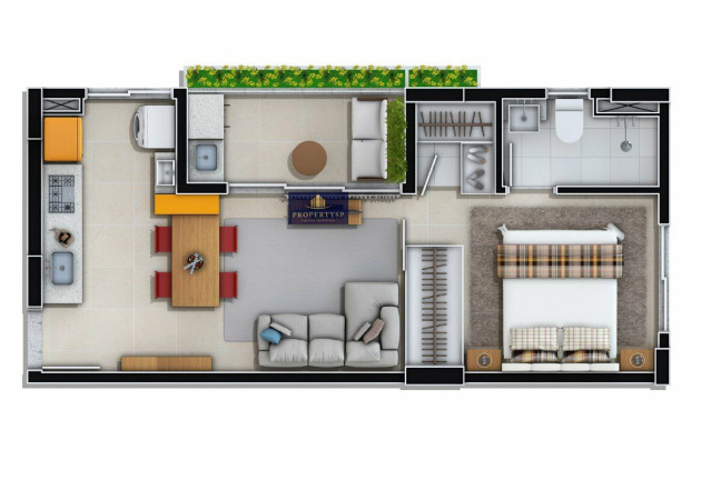 Imagem Apartamento com 1 Quarto à Venda, 35 m² em Pinheiros - São Paulo Imagem Apartamento com 1 Quarto à Venda, 35 m² em Pinheiros - São Paulo