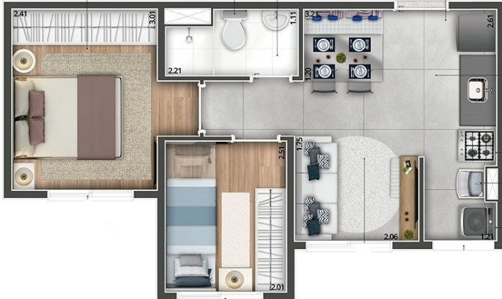 Imagem Imóvel com 2 Quartos à Venda, 34 m² em Imirim - São Paulo Imagem Imóvel com 2 Quartos à Venda, 34 m² em Imirim - São Paulo