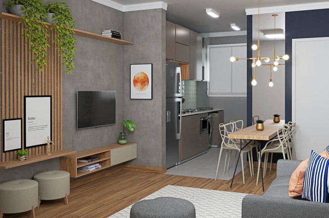 Imagem Apartamento com 2 Quartos à Venda,  em Wanel Ville - Sorocaba