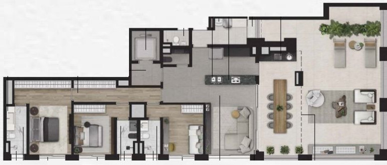 Imagem Cobertura com 3 Quartos à Venda, 314 m² em Itaim Bibi - São Paulo Imagem Cobertura com 3 Quartos à Venda, 314 m² em Itaim Bibi - São Paulo