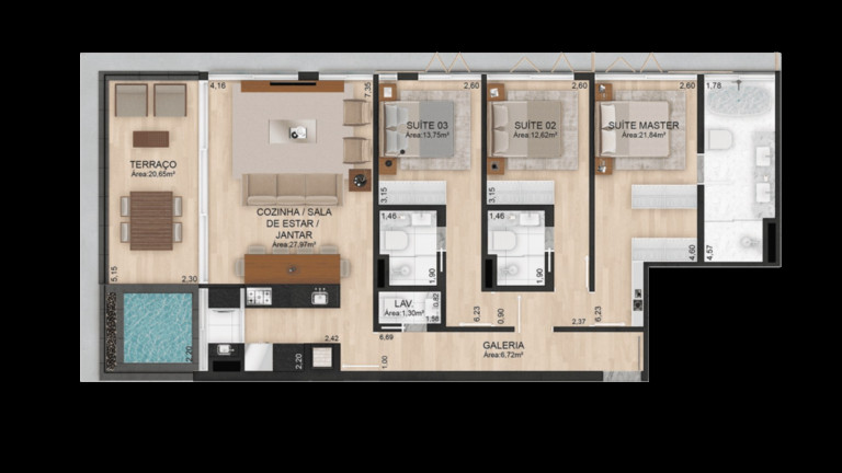 Imagem Imóvel com 3 Quartos à Venda, 197 m² em Três Figueiras - Porto Alegre Imagem Imóvel com 3 Quartos à Venda, 197 m² em Três Figueiras - Porto Alegre