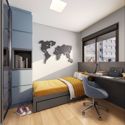 Imagem Apartamento com 2 Quartos à Venda, 40 m² em Ipiranga - São Paulo