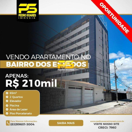 Imagem Apartamento com 2 Quartos à Venda, 65 m² em Estados - João Pessoa Imagem Apartamento com 2 Quartos à Venda, 65 m² em Estados - João Pessoa