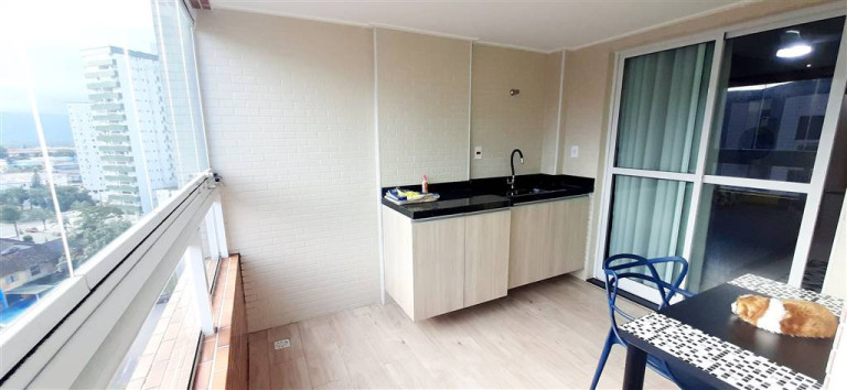 Apartamento com 2 Quartos à Venda, 81 m² em Guilhermina - Praia Grande