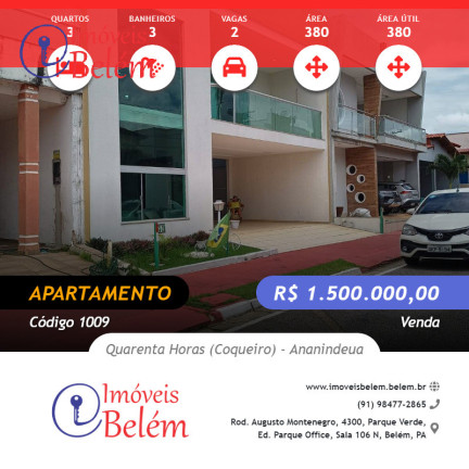 Imagem Apartamento com 5 Quartos à Venda, 380 m² em Quarenta Horas (coqueiro) - Ananindeua Imagem Apartamento com 5 Quartos à Venda, 380 m² em Quarenta Horas (coqueiro) - Ananindeua