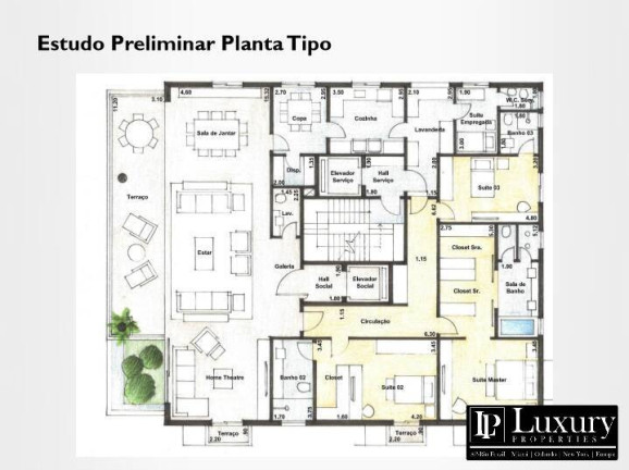 Imagem Apartamento com 3 Quartos à Venda, 289 m² em Jardins - São Paulo