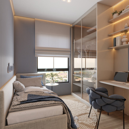 Imagem Apartamento com 2 Quartos à Venda, 55 m² em água Verde - Curitiba