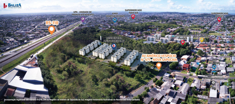 Imagem Apartamento com 2 Quartos à Venda, 42 m² em Sapucaia Do Sul Imagem Apartamento com 2 Quartos à Venda, 42 m² em Sapucaia Do Sul