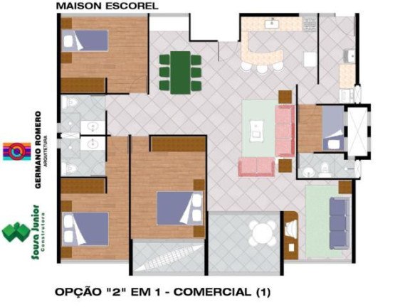 Imagem Imóvel com 2 Quartos à Venda, 60 m² em Cabo Branco - João Pessoa Imagem Imóvel com 2 Quartos à Venda, 60 m² em Cabo Branco - João Pessoa