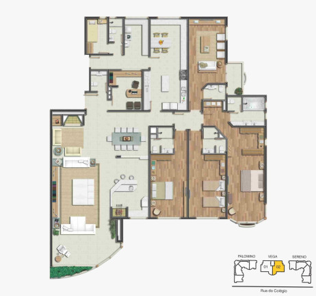 Apartamento com 4 Quartos à Venda, 163 m² em Centro - Gramado