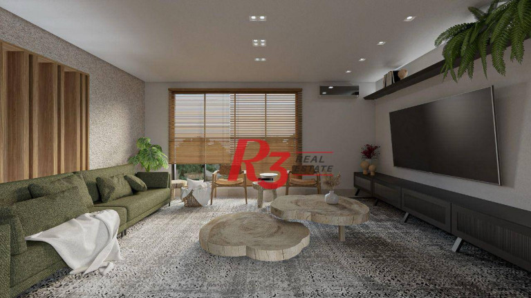 Imagem Apartamento com 4 Quartos à Venda, 180 m² em Boqueirão - Santos