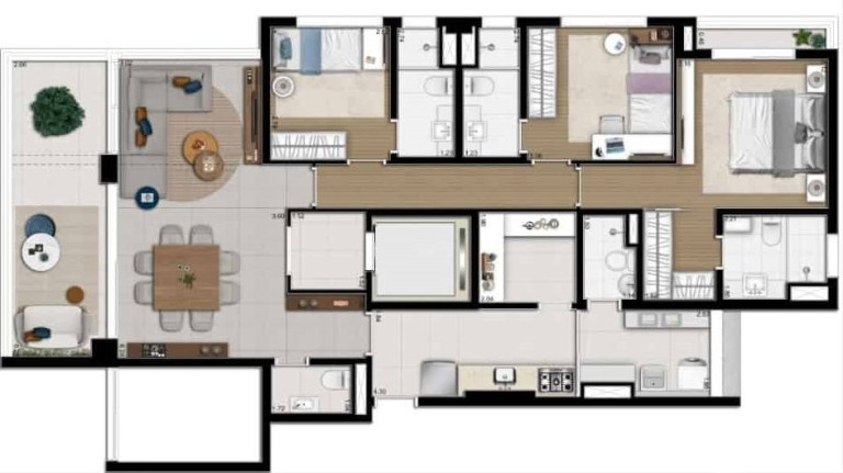 Imagem Imóvel com 3 Quartos à Venda, 127 m² em Jardim Paulista - São Paulo Imagem Imóvel com 3 Quartos à Venda, 127 m² em Jardim Paulista - São Paulo
