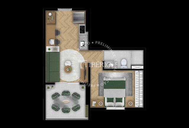 Imagem Studio com 1 Quarto à Venda, 24 m² em Mooca - São Paulo Imagem Studio com 1 Quarto à Venda, 24 m² em Mooca - São Paulo